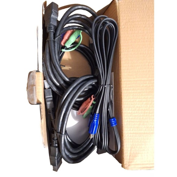 CKL 2 Port Dual Monitor KVM Switch CKL-922HUA-2 * 2 Computers Dual Monitors - Picture 4 of 6